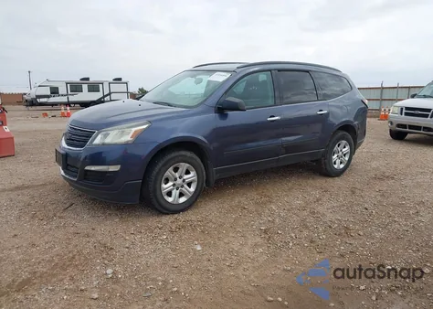 2014 Chevrolet Traverse Ls из США, поврежденный, VIN 1GNKRFED0EJ288074
